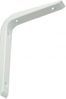 8 x 6 inch white Reinforced Bracket (pack of 2)